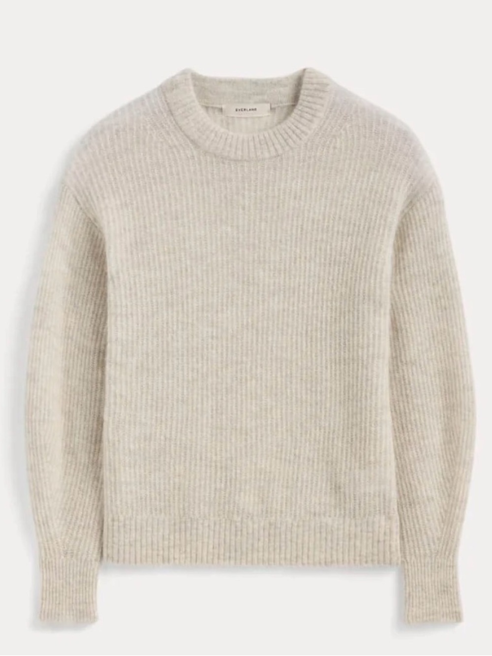 Everlane Alpaca Cocoon Sweater in Almond